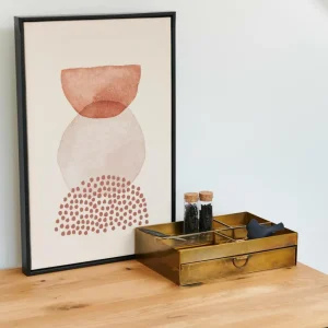 Cheap CASA ABSTRACT Decoração De Parede Preto, Branco, Castanho