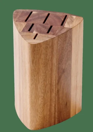 Flash Sale CASA ACACIA Bloco Para Faca Para 6 Facas Natural