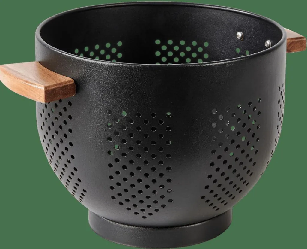 Clearance CASA ACACIA LUX Escorredor Preto, Natural