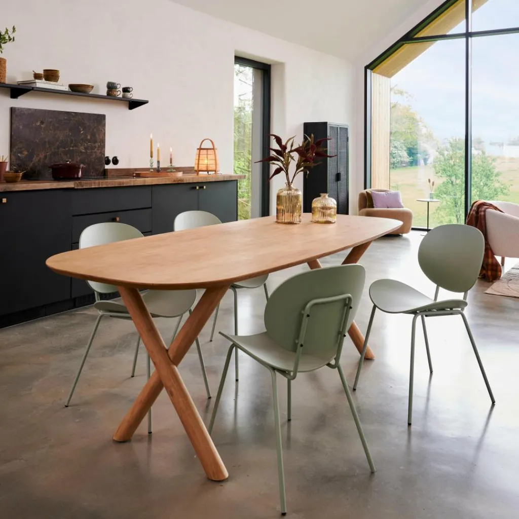 Best Sale CASA ACACIA Pernas Para Mesa X Conjunto De 2 Natural