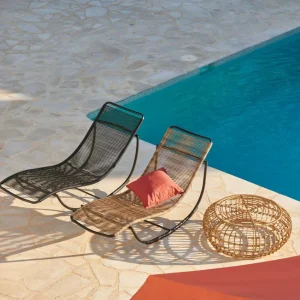 Hot CASA ACAPULCO Espreguiçadeira Baloiço Preto