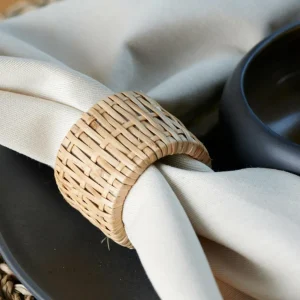 Outlet CASA AMANDA Argola Para Guardanapo Castanho