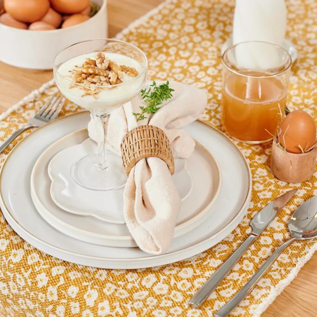 Outlet CASA AMANDA Argola Para Guardanapo Castanho