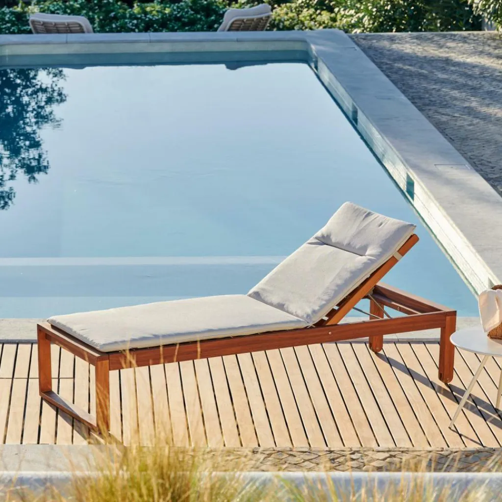 Flash Sale CASA AZUR Almofada De Jardim Espreguiçadeira Areia