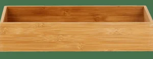 New CASA BAMBOO Organizador De Gaveta Natural