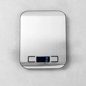 Store CASA BASIC Balança De Cozinha Digital Metal, Prateado