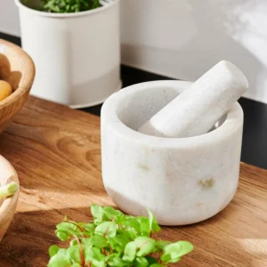 Fashion CASA BEIGE GRANITE Almofariz Com Pilão Bege