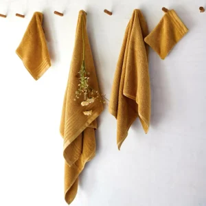 Outlet CASA BIO SOFT Lençol De Banho Amarelo