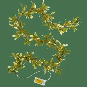 Fashion CASA BLATTE Grinalda Iluminada Verde