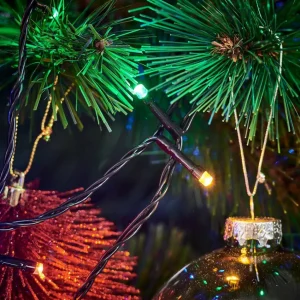 New CASA BOA Grinalda Iluminada 700 Leds Multicolor