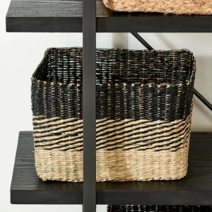 Hot CASA BOBO Cesto Gaveta Preto, Natural