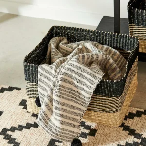 Best CASA BOBO Cesto Gaveta Preto, Natural