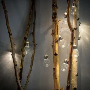 Discount CASA BULB Grinalda Iluminada Solar 10 Leds Transparente