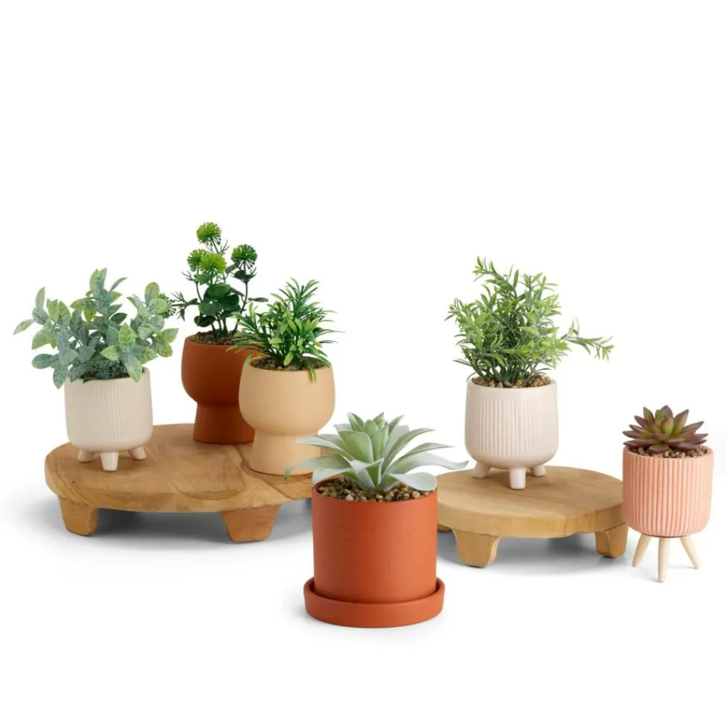 Cheap CASA CERA Planta Artificial Diversas Cores