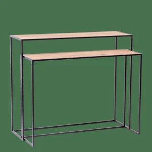 Sale CASA COMBO Consola Conjunto De 2 Natural