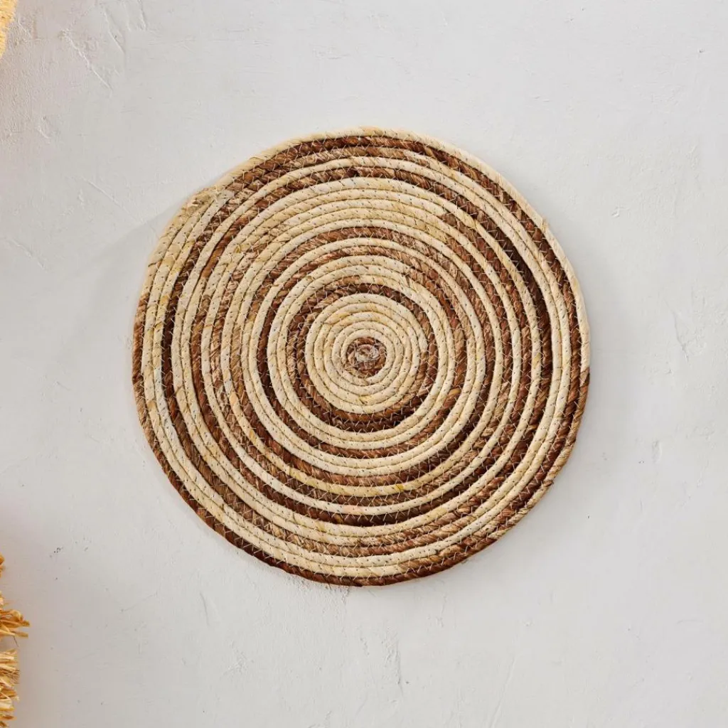 Best Sale CASA CORN Individual Castanho, Natural