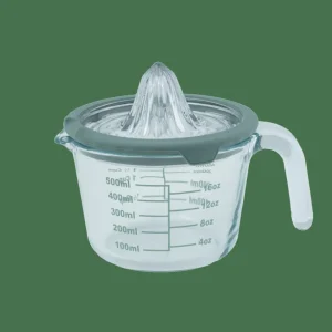New CASA CUISINO Espremedor Com Copo Medidor 500ml Verde, Transparente