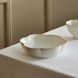 Online CASA DAHLIA FLOWER Prato Fundo Branco