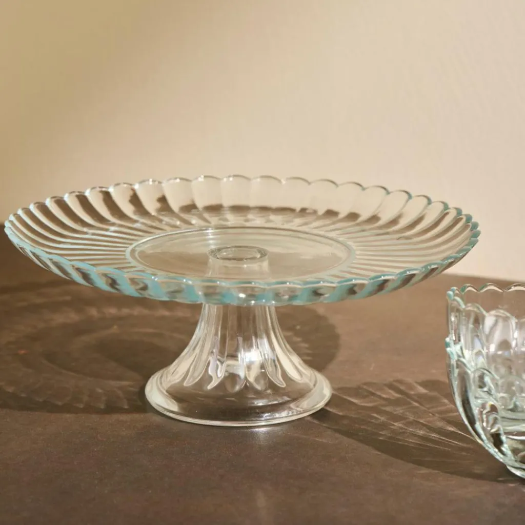 Best Sale CASA DAHLITA Prato Para Tarte Transparente