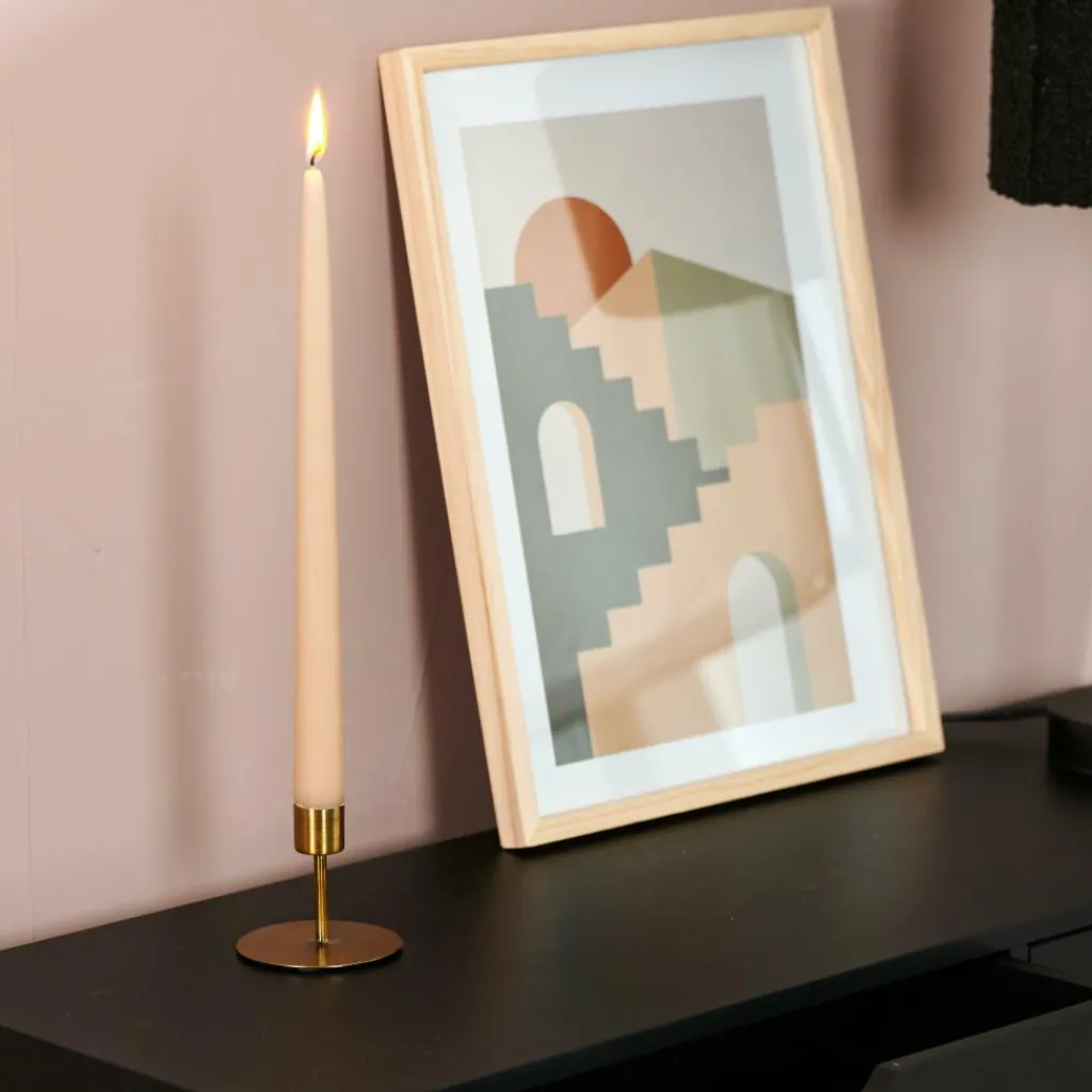 Outlet CASA DUO Velas Conjunto De 2 Branco