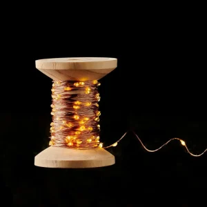 Fashion CASA ELLI Grinalda Iluminada Acobreado