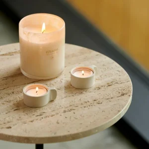 Clearance CASA ESCAPE WORLD GOA Vela Perfumada Em Copo Branco, Rosa Antiga