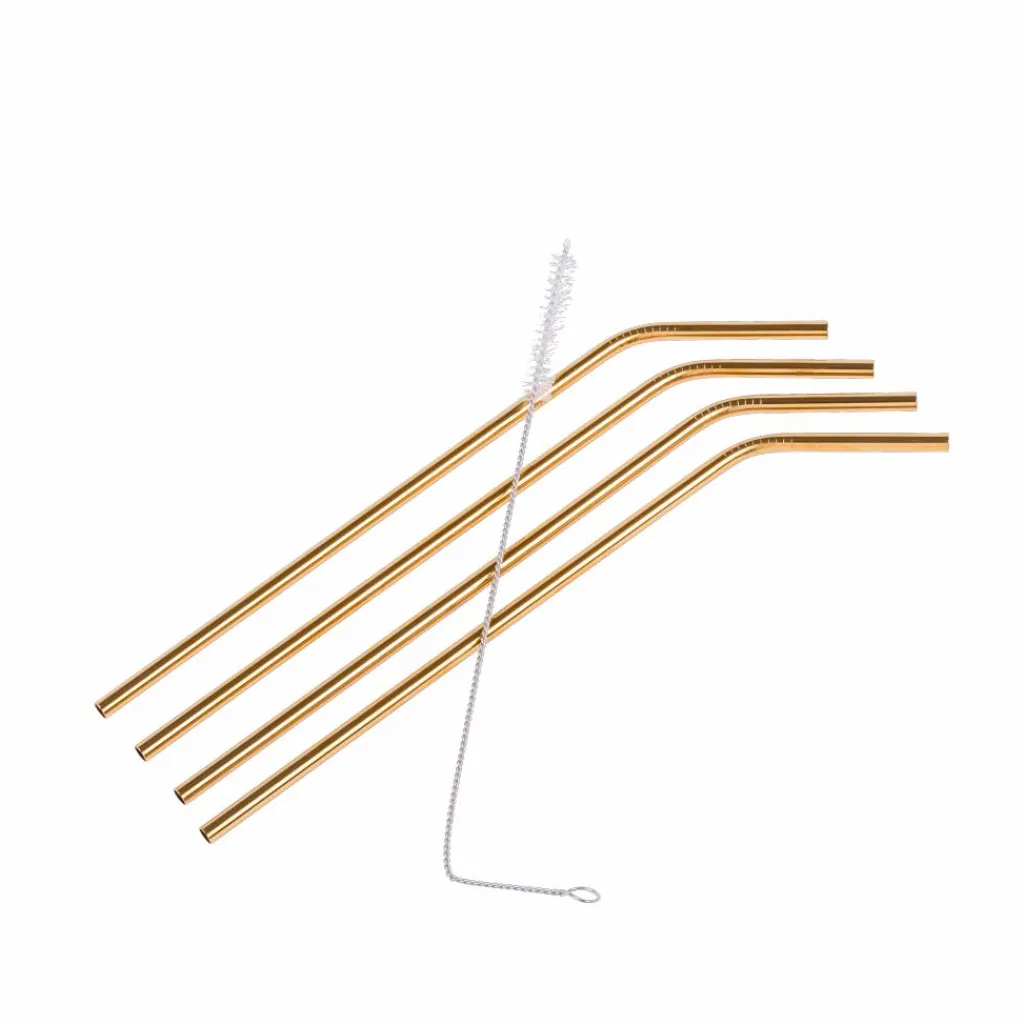 Outlet CASA FANCY Palhas Com Escova Prateado