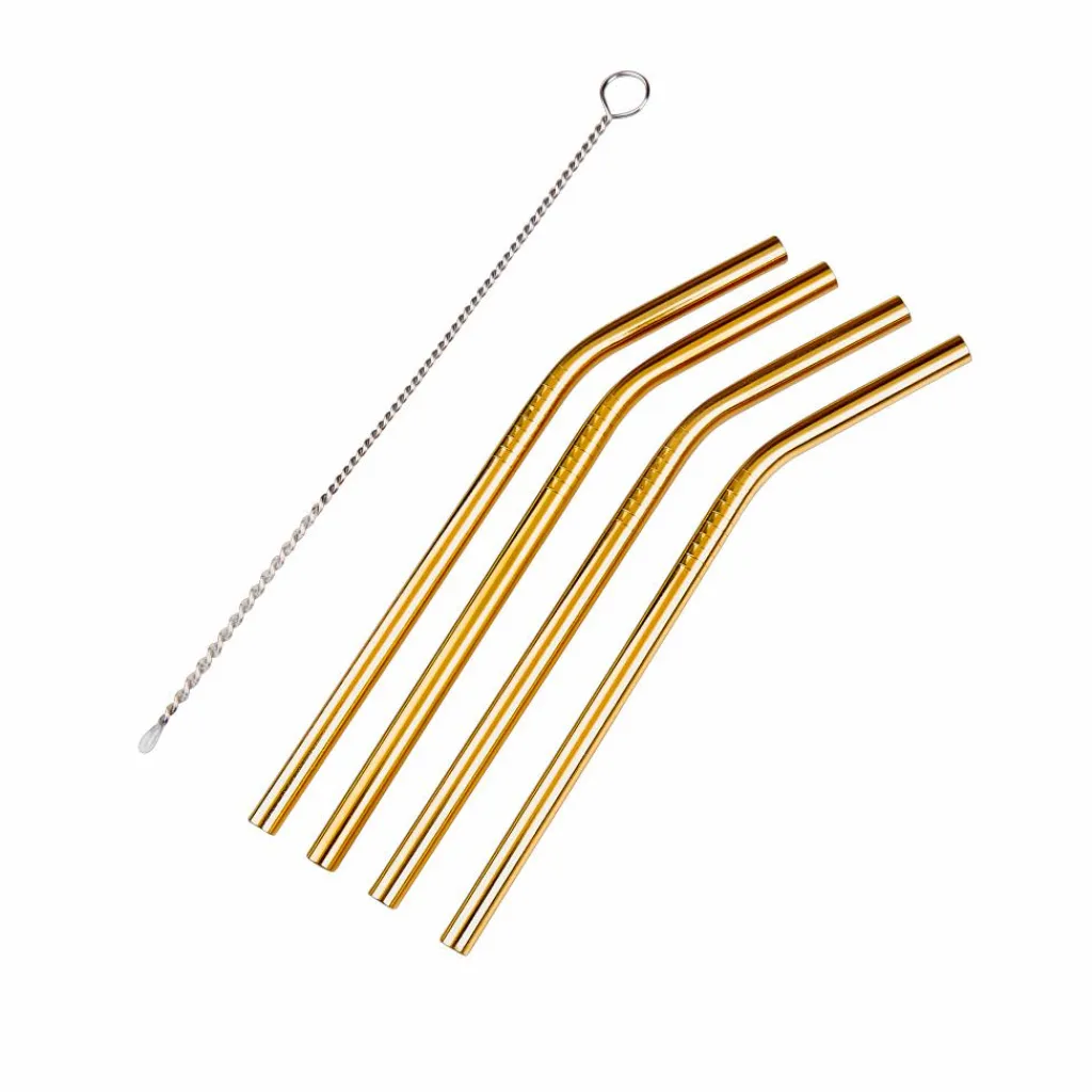 Outlet CASA FANCY Palhas Com Escova Prateado