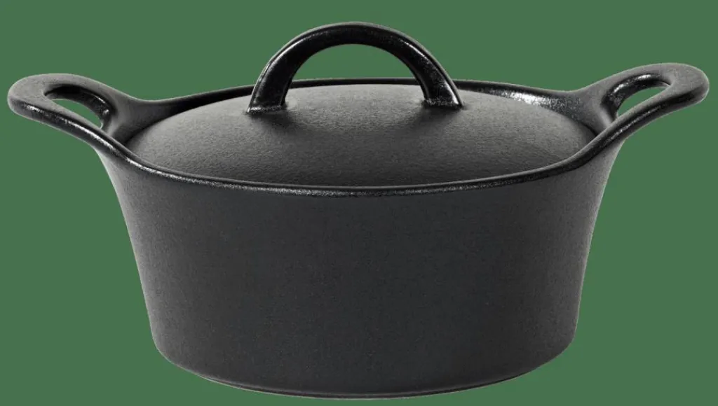 Clearance CASA FERO Tacho Para Forno Com Tampa 80 CL Preto
