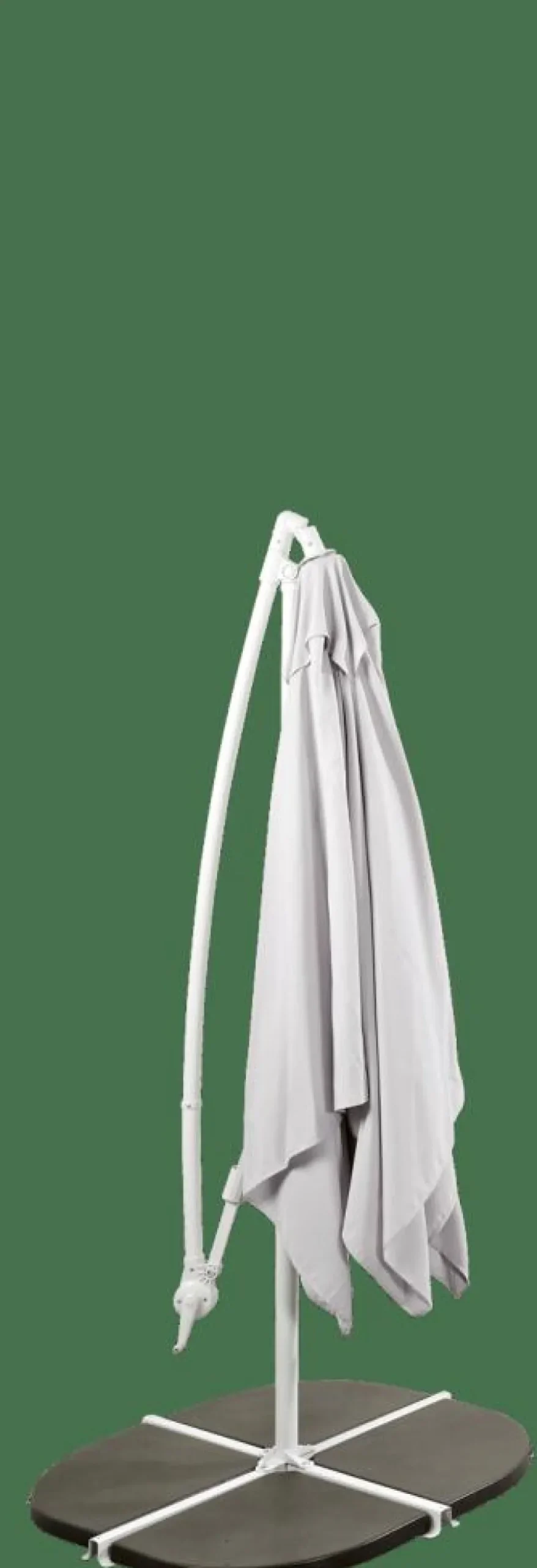 New CASA FIJI Chapéu-de-sol Pendente Sem Base Cinzento Claro