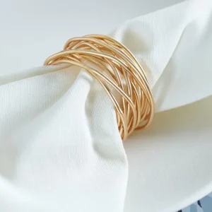 Store CASA FILLY Argola Para Guardanapo Dourado