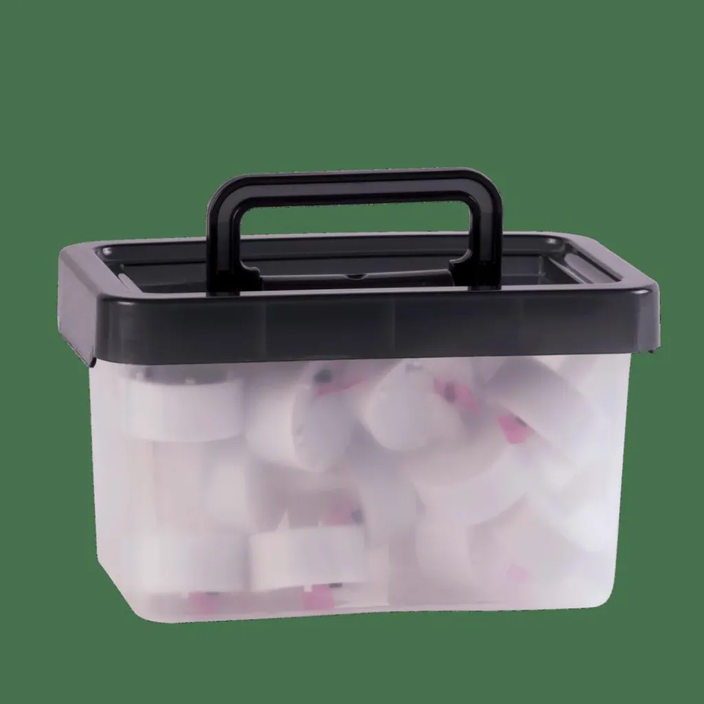 Store CASA FLAME Vela Para Lamparina Conjunto De 24 Branco, Transparente