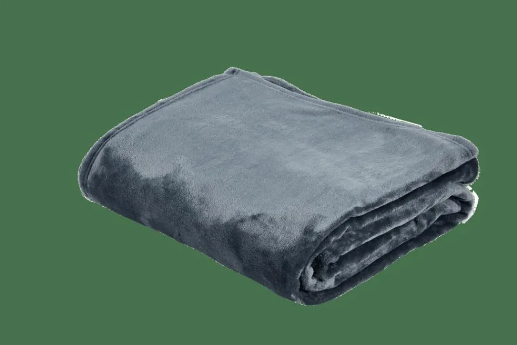 Best CASA FLANELLA Manta Cinzento