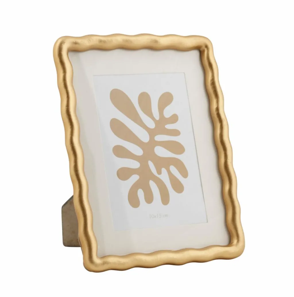 New CASA FLOWY Moldura Dourado