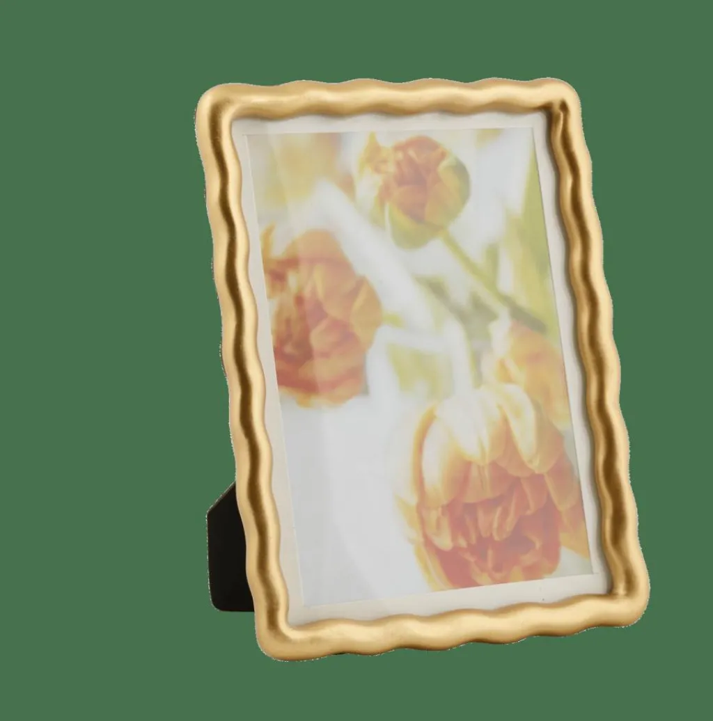 Best CASA FLOWY Moldura Dourado