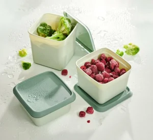 Hot CASA FREEZER 10 Caixas Para Congelador Menta, Verde Escuro