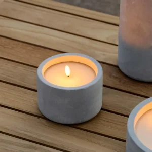 Shop CASA FUEGO Vela LED Solar Cinzento Claro