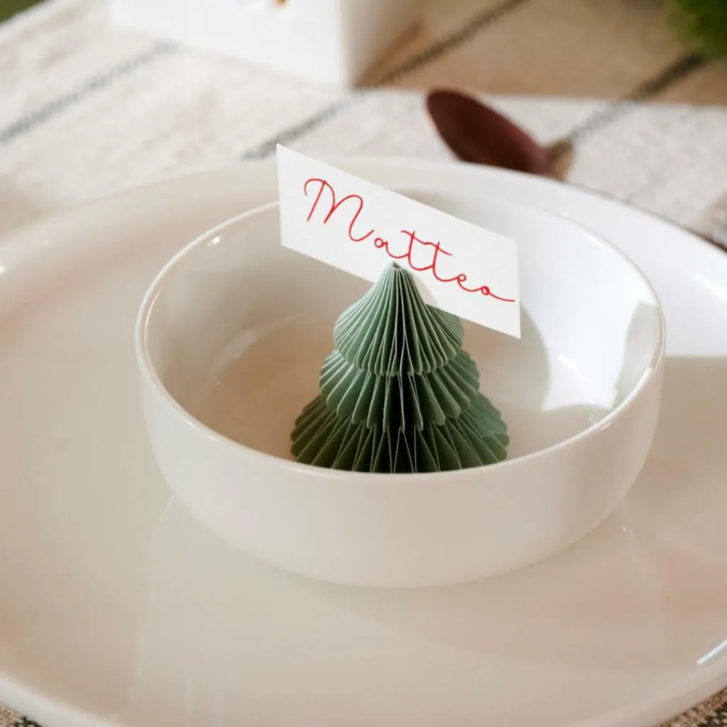 Online CASA GAMI Suporte Cartão Nome Conjunto De 2 2 Cores Menta, Verde Escuro