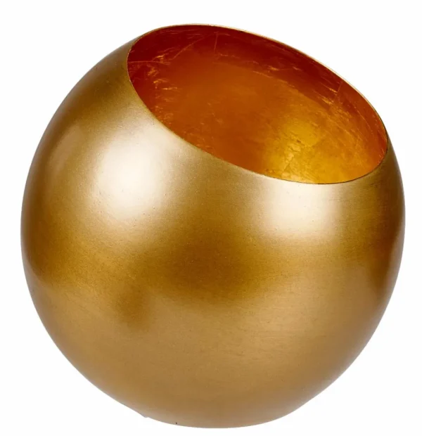 Fashion CASA GIMINI Porta-velas Para Lamparinas Dourado