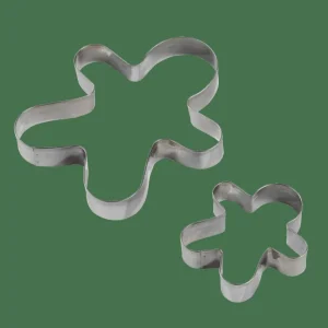 Best CASA GINGERBREAD Formas Conjunto De 2 Prateado