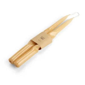 Outlet CASA GLOSSY Vela Conjunto De 2 Bege