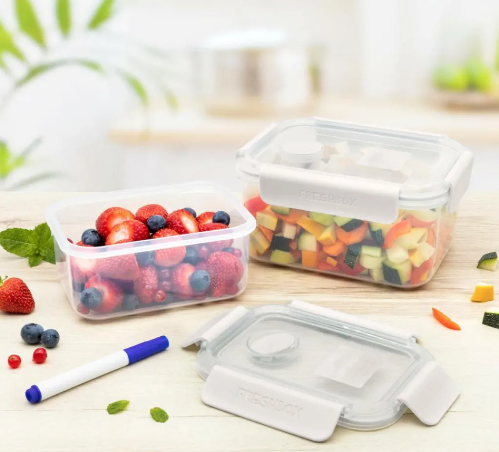 Outlet CASA HOMEY CLIP Marcador Para Caixa Alimentos Azul