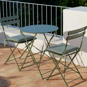 Hot CASA IMPERIAL Conjunto Bistro Redondo Caqui