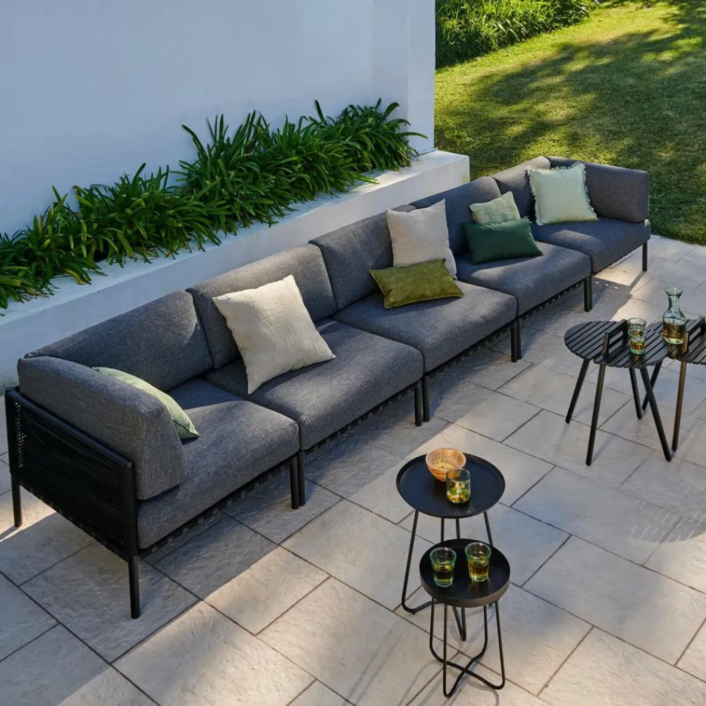 Outlet CASA JUMBO Sofá Canto Preto