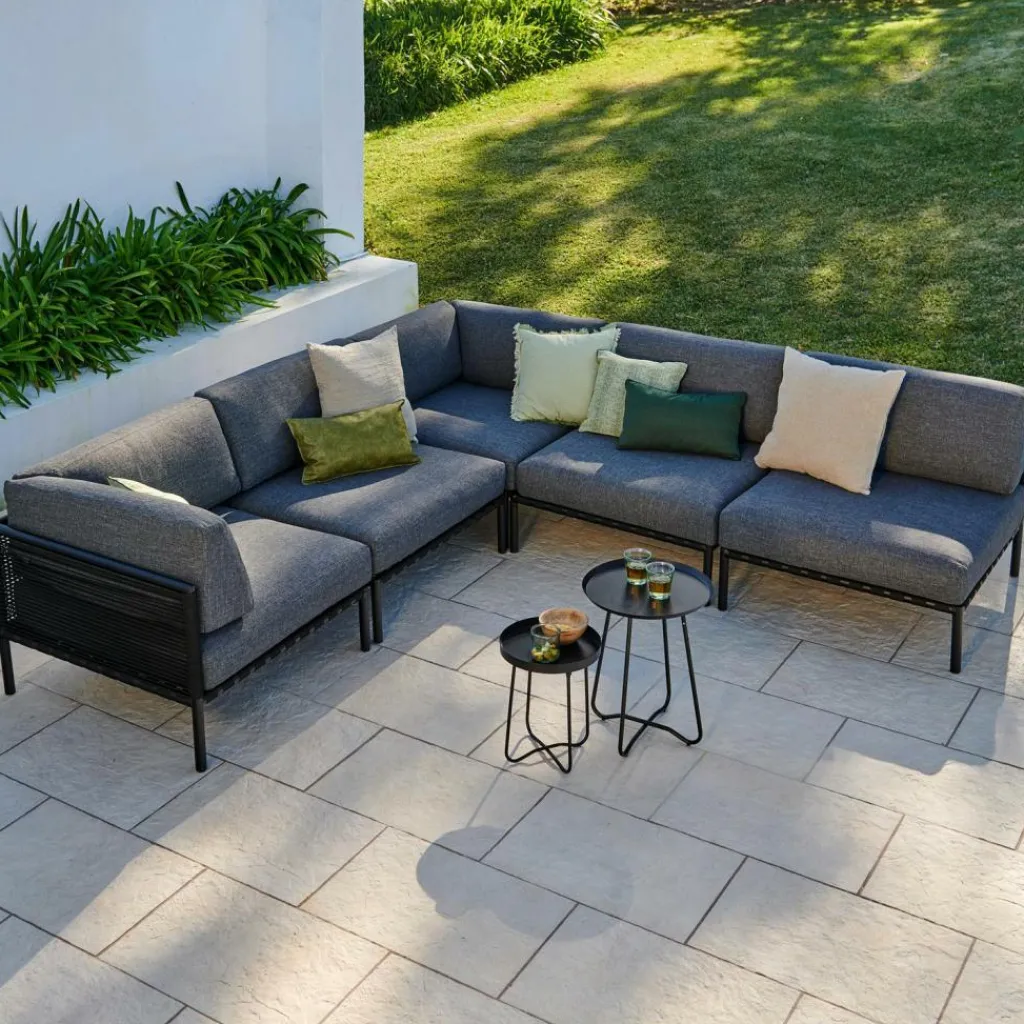 Outlet CASA JUMBO Sofá Canto Preto