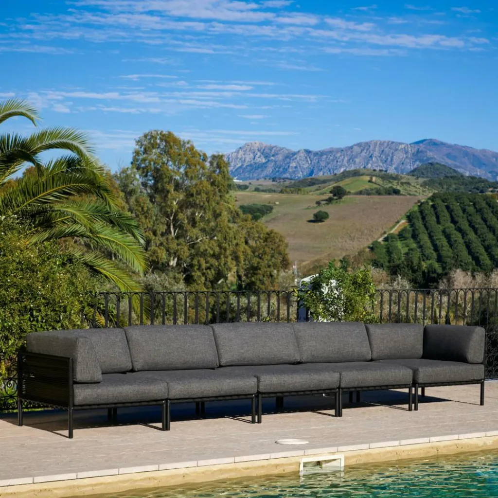 Outlet CASA JUMBO Sofá Canto Preto