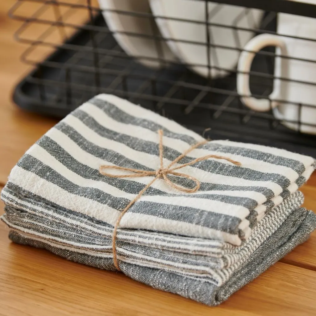 Flash Sale CASA LAURENT Pano De Cozinha Conjunto De 3 Amarelo