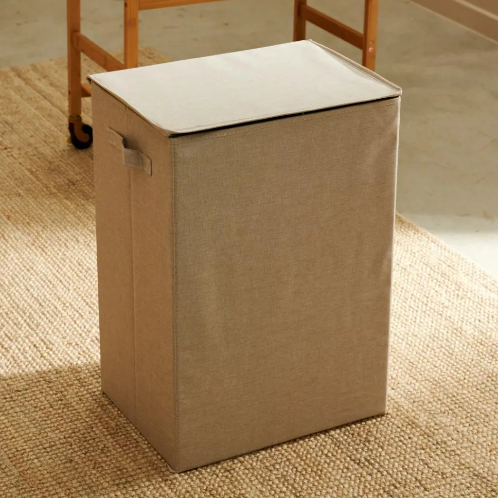Clearance CASA LINOLUX Caixa De Arrumação Fecho De Correr Bege