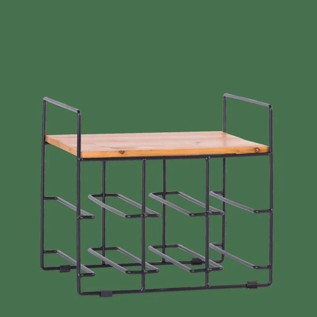 Best Sale CASA LIZE Estante Para Vinho Preto