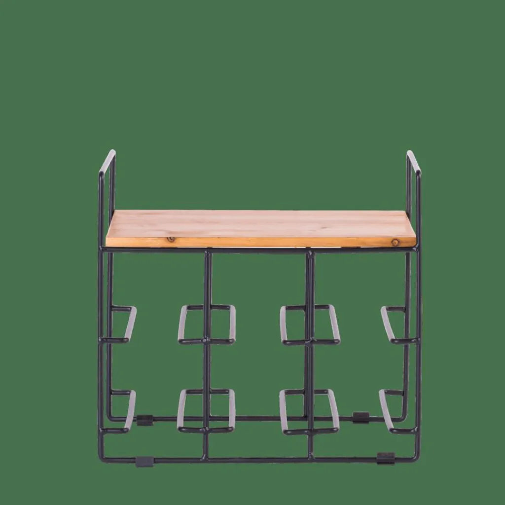 Best Sale CASA LIZE Estante Para Vinho Preto